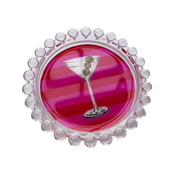 Dirty Martini Striped Small Trinket Tray