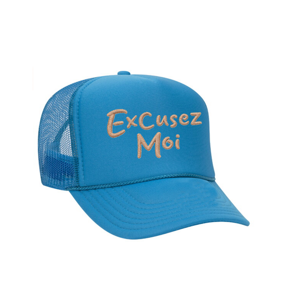 Excuse Moi Colorful Trucker Hat