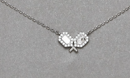 Pickleball Paddle Dainty Necklace