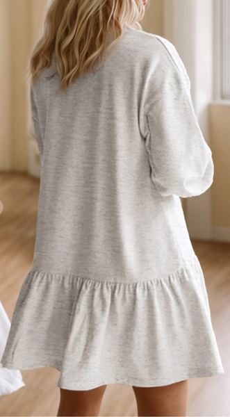 Martini Sequin Ruffle Mini Dress