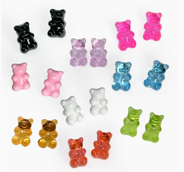 Gummy Bear Stud Earrings