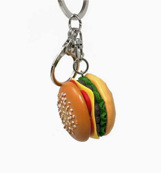 Cheeseburger Keychain