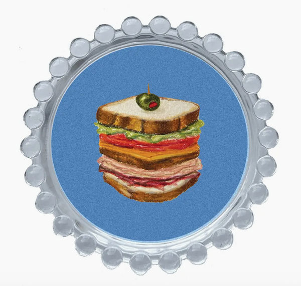 Club Sandwich Small Trinket Tray