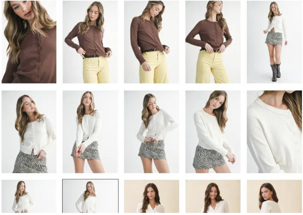 Personalized Soft Button Up Cardigan