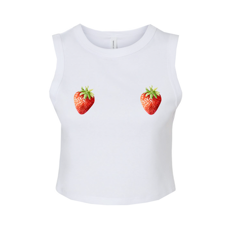 Barbie White Crop Top T-shirt