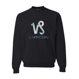 Zodiac Astrology Horoscope Sweatshirt with Holographic/ Iridescent Sign