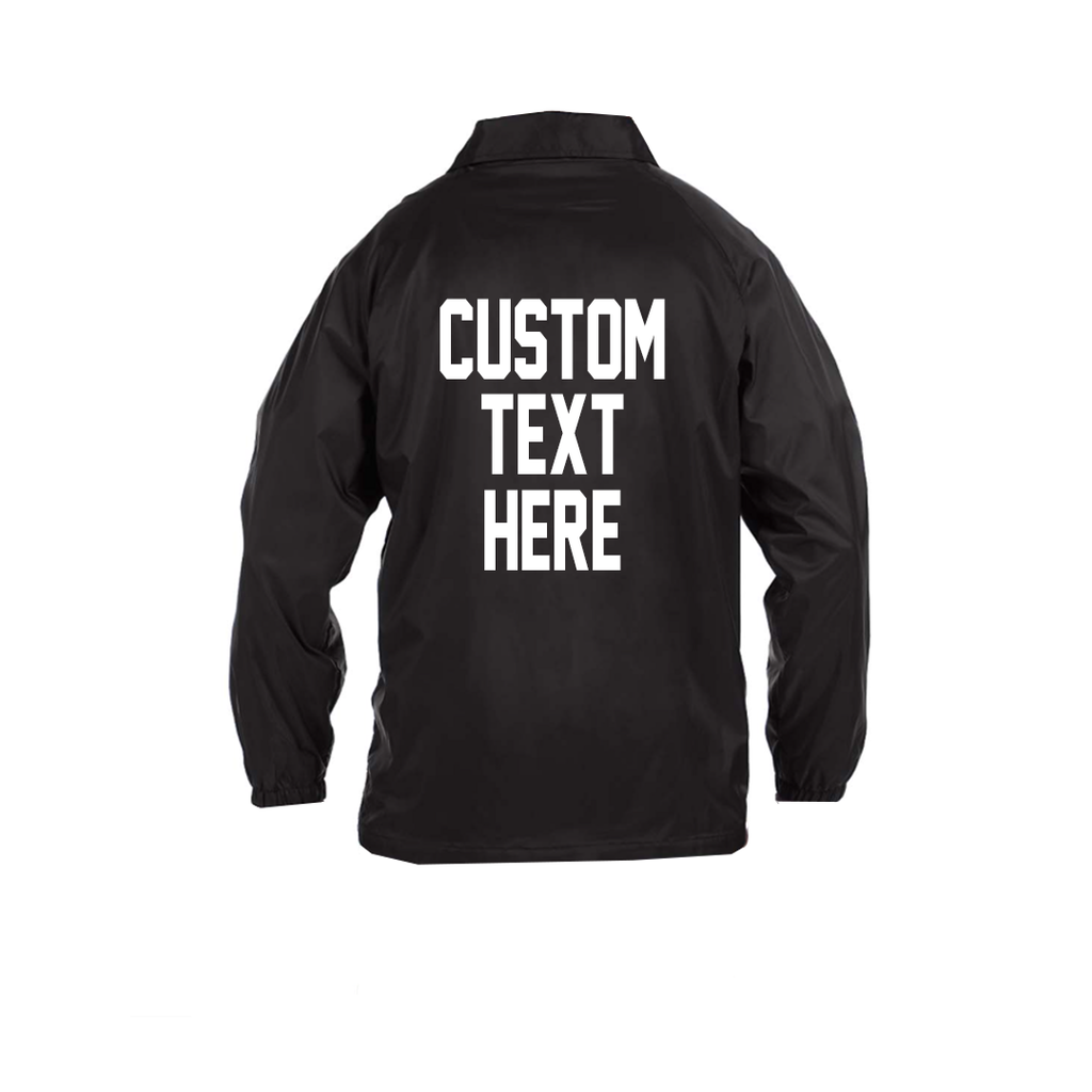 Unisex Personalized Oversized Coach Windbreaker Jacket
