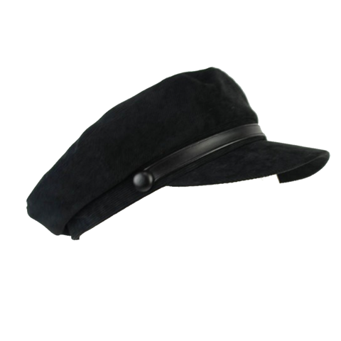 Parisian Newsboy Corduroy Beret Hat