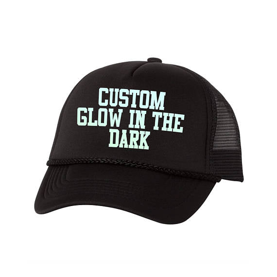 Glow in dark hat deals