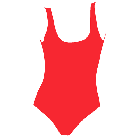 Lifeguard Baywatch Red One Piece Swimsuit