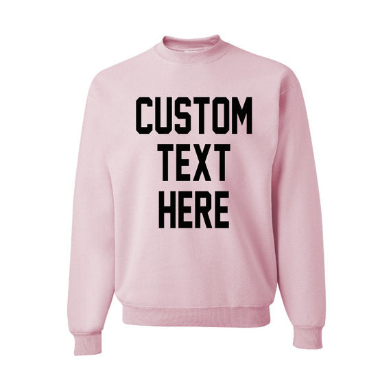 Custom Unisex Pullover Sweatshirt