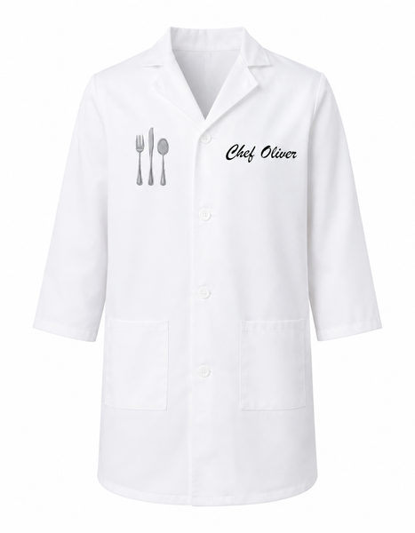 Personalized Kids Chef Coat