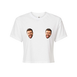 Custom Funny Face Crop Top