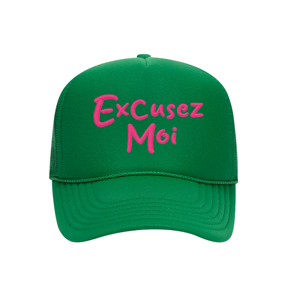 Excuse Moi Colorful Trucker Hat