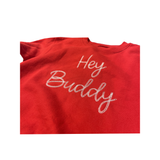 Hey Buddy Sweatshirt Elf Beanie Set
