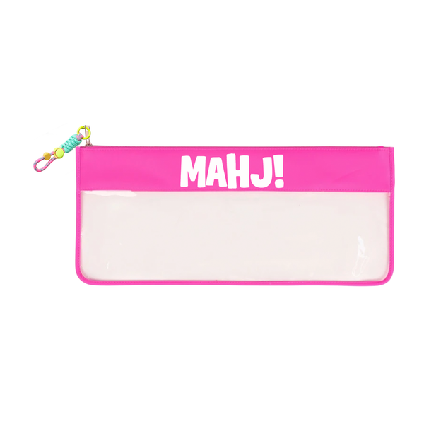 MAHJONG Clear Large Pouch for Tiles and Racks
