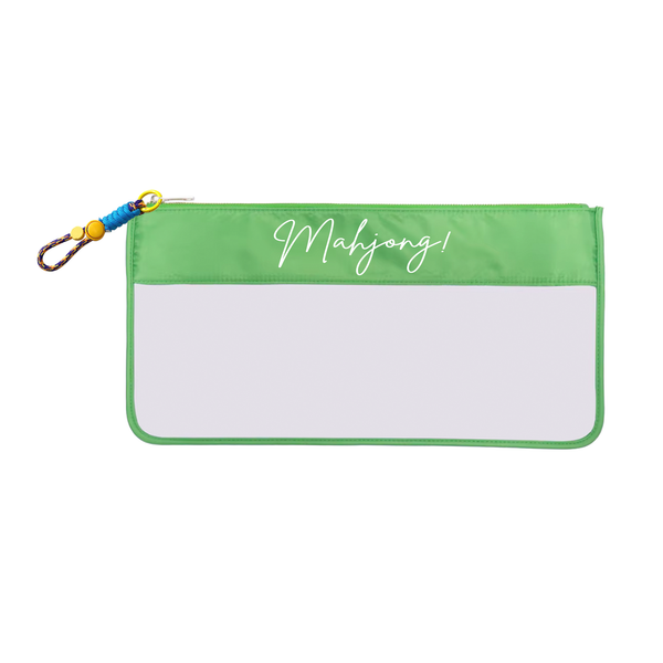 MAHJONG Clear Large Pouch for Tiles and Racks
