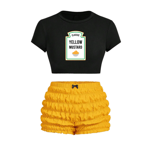 Mustard Sexy Costume
