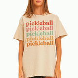 Pickleball Repeat Oversized Tee