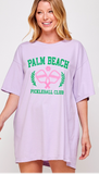 Pickleball Palm Beach Oversized Tee