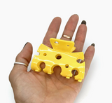 Swiss Cheese Hair Claw Clip
