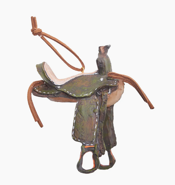 Cowboy Saddle Ornament