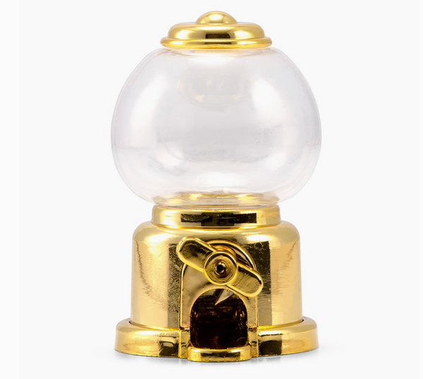 Mini Gold Gumball Machine (Pack of 2)
