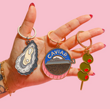 Olives Enamel Keychain