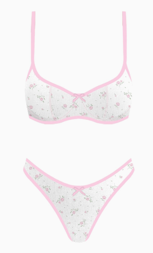 Seaside Picnic Bikini Set