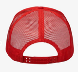 Le Croissant Patch Red Trucker Hat