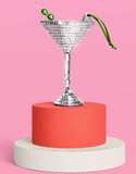 Disco Martini Ornament