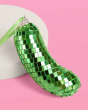 Disco Pickle Christmas Ornament