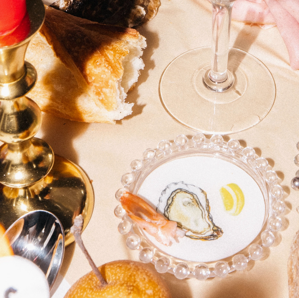 Oyster & Lemon Small Trinket Tray