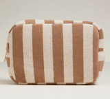 Customized Striped Cabana Striped Terry Cosmetic Travel Bag