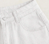 Personalized Mrs White Denim Shorts
