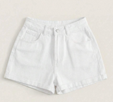 Personalized Mrs White Denim Shorts