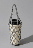 Portable Nylon Candy-Color Net Cup Holder Bag