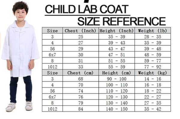 Personalized Kids Scientist Lab Coat