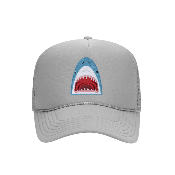 Youth Shark Teeth Patch Trucker Hat