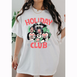 Holiday Club Oversized Graphic Tee