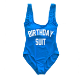 Birthday Suit One Piece Swimsuit