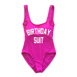 Birthday Suit One Piece Swimsuit