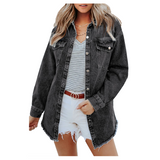 Personalized Denim Shirt Jacket