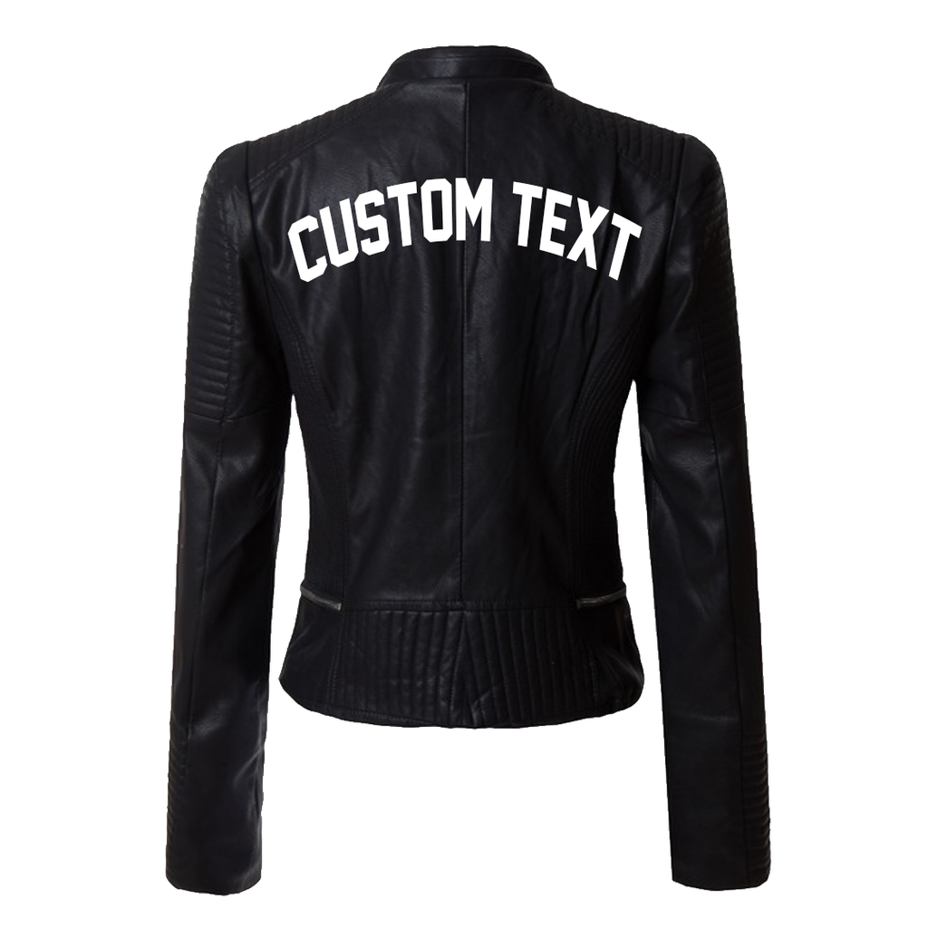 Custom faux 2025 leather jackets
