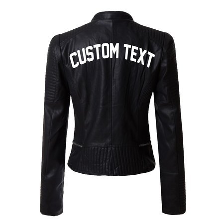 Custom Text Mens Olive Bomber Jacket