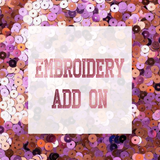 Embroidery Add-On