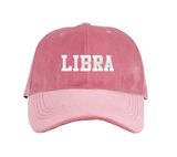 Zodiac Sign Pink Velvet Hat