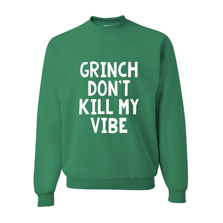 I Sleigh Slouchy Pullover Christmas Sweatshirt