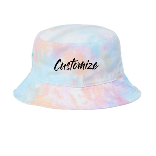 Custom Tie Dye Bucket Hat