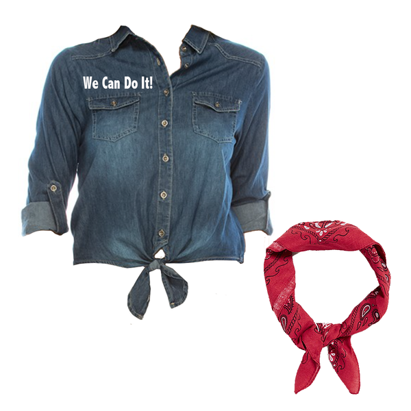 Women's Rosie the Riveter Costume